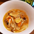 麻's cooksnap of when they made 鮭缶で♪石狩風なお味噌汁.