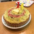アォラ's cooksnap of when they made キウイとレモンカスタードのタルト.