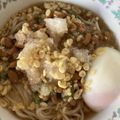 dollyj's cooksnap of when they made おくら納豆そば.