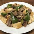 ままばなな1020's cooksnap of when they made レンジ！豚肉と厚揚げとピーマンの味噌炒め.