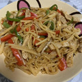 HeppocoRey's cooksnap of when they made 青椒肉絲焼きそば.