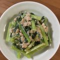 クック1FX93J☆'s cooksnap of when they made 5分で完成★常備菜★小松菜のツナマヨ煮.