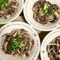 ふたごゆき's cooksnap of when they made 簡単夕食！牛肉とキノコ炒め.