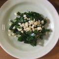 クック1FX93J☆'s cooksnap of when they made 節約おつまみ❀本つゆだけWニラおひたし.