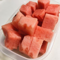 ＊ｎｏａ＊”'s cooksnap of when they made 場所を取らないスイカの保存！.