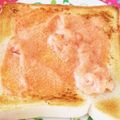 クック7NA4SM☆'s cooksnap of when they made ☆簡単☆タラコトースト.