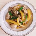 ほろぴ's cooksnap of when they made 鶏もも肉とパプリカのオイスターソース炒め.