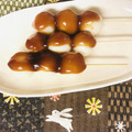 rachjack's cooksnap of when they made タレたっぷりもちもちみたらし団子.