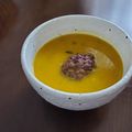 ドミンゲス's cooksnap of when they made かぼちゃ小豆おしるこ♪簡単砂糖なしレンジ.