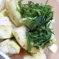 ◩のんち◩'s cooksnap of when they made レンジで簡単☆冷やしナスの梅タレがけ.