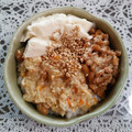 SUNMOONMOM's cooksnap of when they made 納豆と「しもつかれ」のご飯.