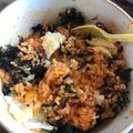 ぷっぷっちゃん's cooksnap of when they made 簡単☆韓国ドラマで見た即席ビビンバ☆.