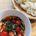 azbjbn's cooksnap of when they made 夏ランチに食欲素麺〜和風胡麻しそトマト〜.