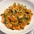 minazuki12's cooksnap of when they made 鶏肉とゴーヤのマヨキムチ炒め☆.