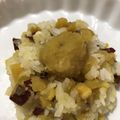 Mimiromi's cooksnap of when they made バター味のさつまいもご飯.
