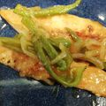 クックG55PTT☆'s cooksnap of when they made 2色パプリカで鮭の南蛮.