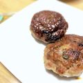 Sac’HiNa's cooksnap of when they made 納得の大葉つくねバーグ☆.
