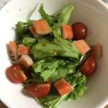 ♪まりんちゃん♪'s cooksnap of when they made 水菜カニカマとまとのさっぱりサラダ.
