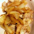 222crews's cooksnap of when they made ☆チューブで簡単☆豚肉の生姜焼き.