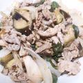 ぜんだいママ's cooksnap of when they made 大葉香る⭐なすと豚肉のにんにくポン酢炒め.