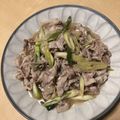 akasio10's cooksnap of when they made 豚バラのねぎ塩炒め.