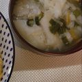 mmmugi's cooksnap of when they made 餃子の皮と具でリメイク♪ワンタンスープ.
