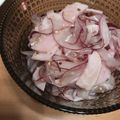 アンバーママ's cooksnap of when they made おもてなしに！★玉ねぎと生ハムのマリネ★.