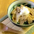 TamaZun's cooksnap of when they made さっぱり☆大根おろしのしょうが焼き丼.
