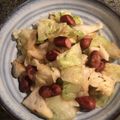 栗丸うさぎ's cooksnap of when they made [10分]キャベツとウインナーの炒め物.