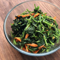 栗丸うさぎ's cooksnap of when they made ごま油香る☆ほうれんそうと人参のナムル.