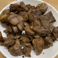 ポメちょん's cooksnap of when they made とっても簡単！鶏レバーのガーリックソテー.