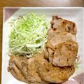 lazy8's cooksnap of when they made 漬け込んで焼くだけ！豚の柔らか生姜焼き♪.