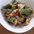 えりこ82☆'s cooksnap of when they made オクラとささみのわさび和え.