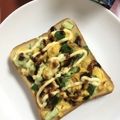 クックＦ8ＪＷ40☆'s cooksnap of when they made きゅうりと卵のトースト.