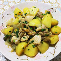 なな0114's cooksnap of when they made 鶏モモ肉とじゃがいもの甘辛炒め.
