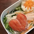 こつゆ514's cooksnap of when they made お弁当に☆ハートのカニカマ☆クッキー型で.