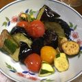 クックDCBW48☆'s cooksnap of when they made なす・ズッキーニ・トマトのポン酢あんかけ.