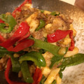 yuko16's cooksnap of when they made じゃがいもと牛肉の青椒肉絲風.