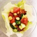 メリー・モコ's cooksnap of when they made ひよこ豆とアスパラのサラダ　(朝ごはん).