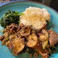 ecobeer's cooksnap of when they made 簡単オイスターでなすセロリ豚肉の蒸し焼き.