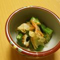 もんしゅしゅ's cooksnap of when they made オクラと竹輪のお安いお浸し(^^).