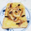 ハラールレシピ's cooksnap of when they made ビッグになったシナモンロール✾トースト.
