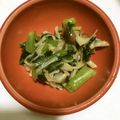 sakutakuhitoshu's cooksnap of when they made えのきとしめじの酢みそでスッキリ和え.