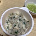 ぷニクキュー's cooksnap of when they made 【離乳食後期】バナナ豆腐オートミール.