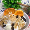 へい♡ゆー♡'s cooksnap of when they made もち麦フルーツヨーグルト食物繊維たっぷり.