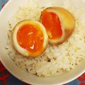 おうちゃん母さん's cooksnap of when they made 常備惣菜に！ゆで卵のしょうゆ漬け.