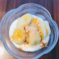 3yes's cooksnap of when they made きな粉バナナヨーグルト.