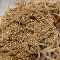 むちmuchiko's cooksnap of when they made 一風堂(ラーメン屋)の辛子もやしナムル.