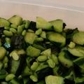 ぷちゃごん's cooksnap of when they made きゅうり枝豆のマリネ♪簡単夏野菜マリネ液.