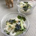 yuminan47k's cooksnap of when they made 素麺の酢の物。.